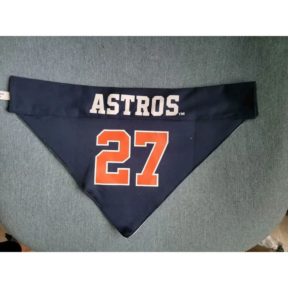MLB Reversible Dog Bandana - Jose Altuve #27 LARGE/XL